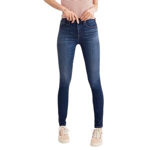 Madewell Jeans 10” High Rise Skinny Jeans Dark Wash Size 27 Style F4684